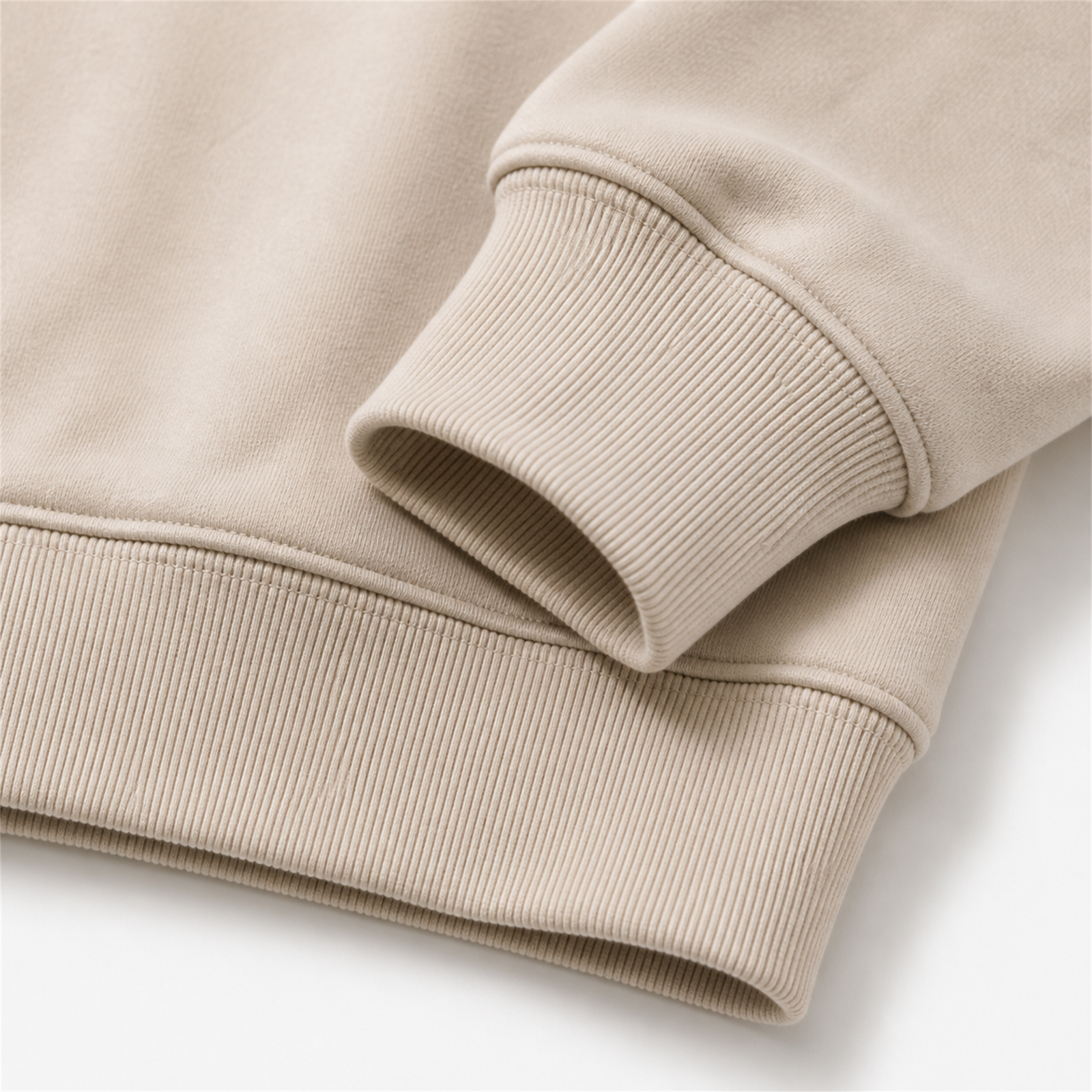 LILMATEEN Arch Logo Heavyweight Hoodie — Cream